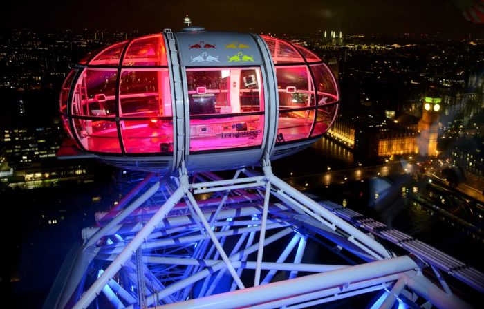 Event Planning - Event Display Graphics for Red Bull Event at London Eye