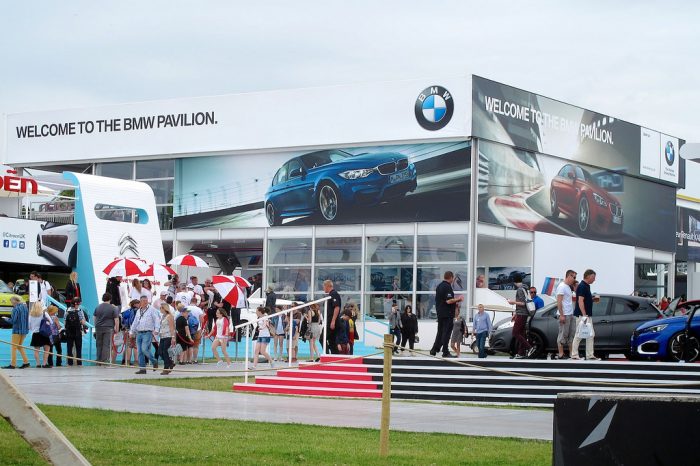 Large format graphics & Event signage at Goodwood Festival of Speed by Octink